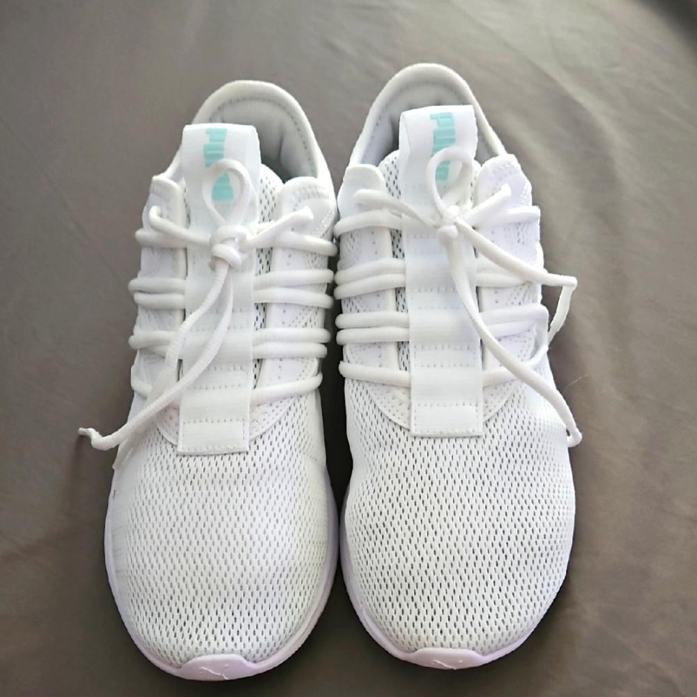 Puma SoftFoam+ White Sneakers - Picture 2 of 8